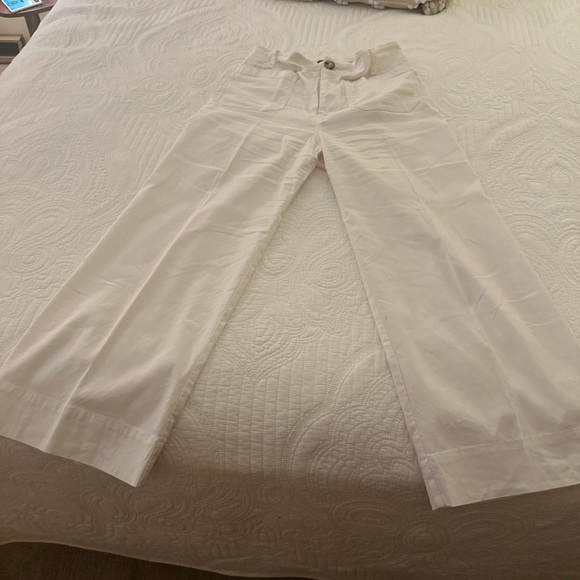 Anthropologie Pants - Anthropologie Maeve Cream Trousers
